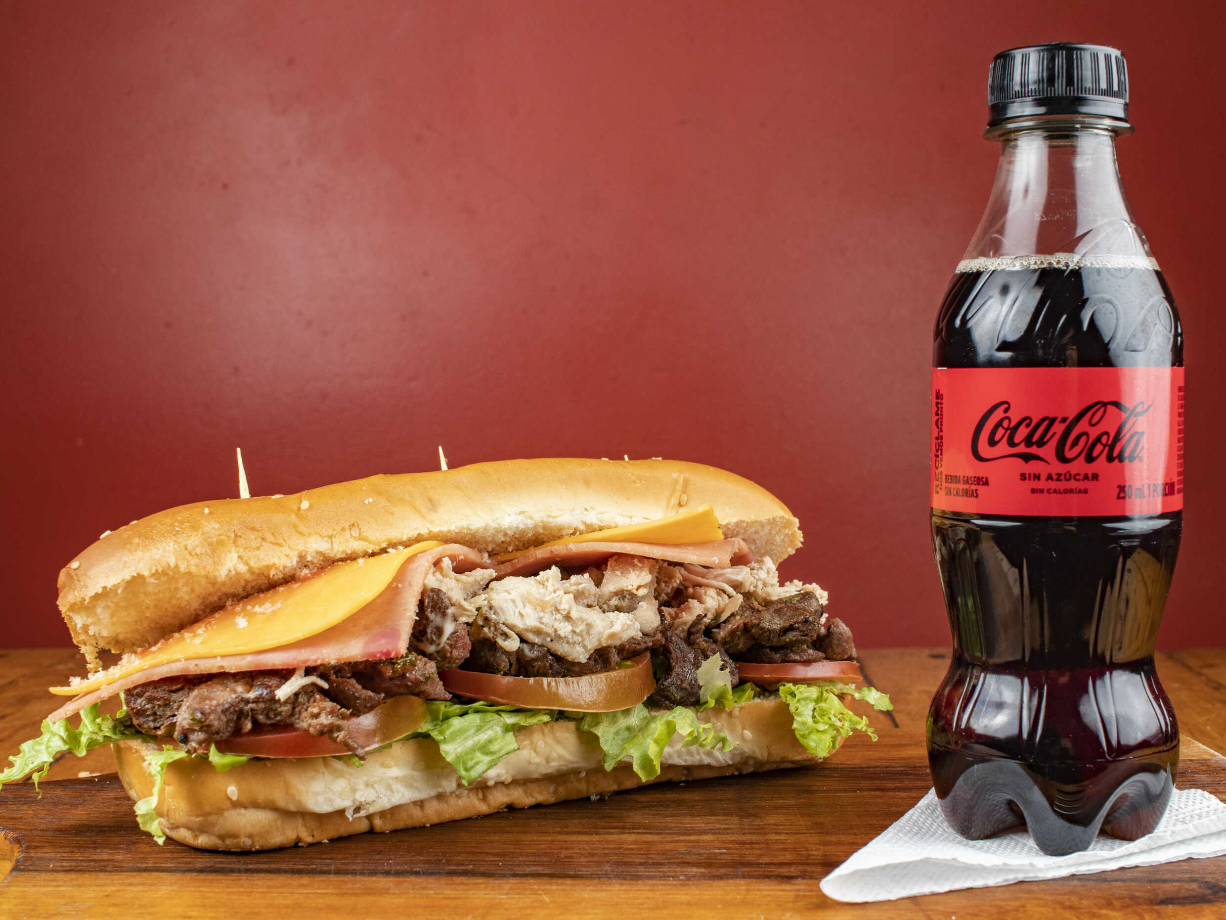 Sandwich Mixto 15 Cm + Bebida Personal