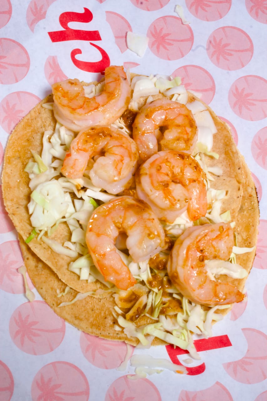 Quesadilla de Camarón Enchilado