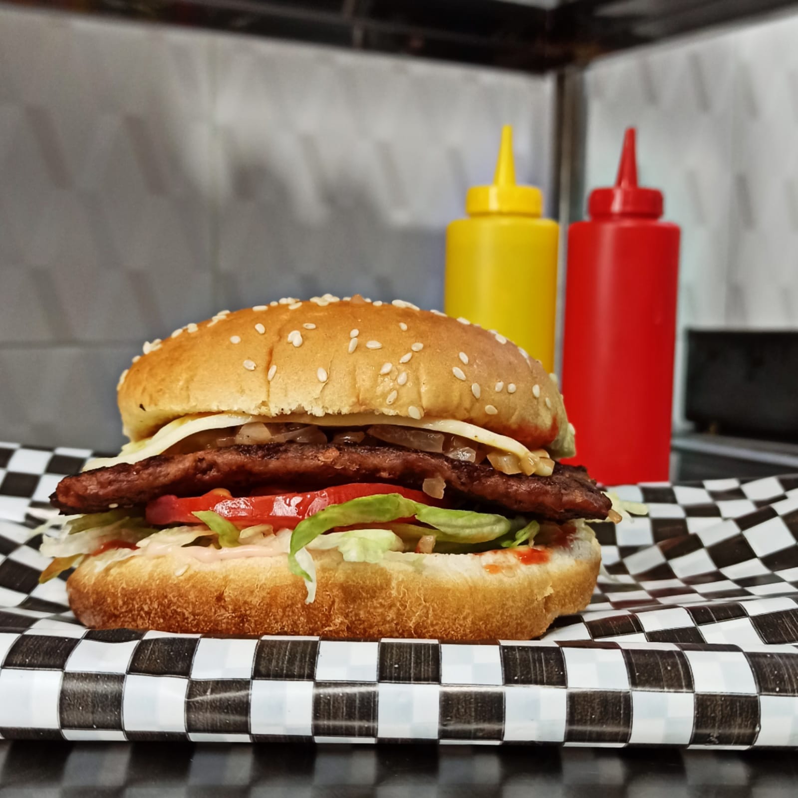 Hamburguesa Sencilla