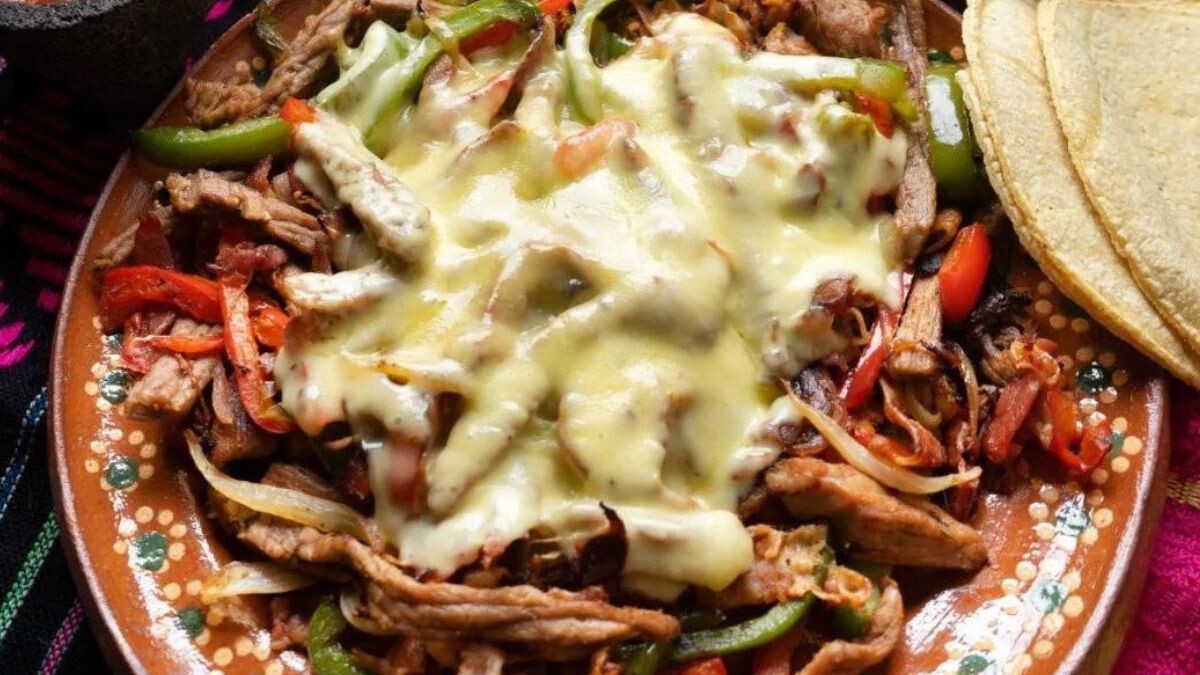 Alambre Árabe con Queso