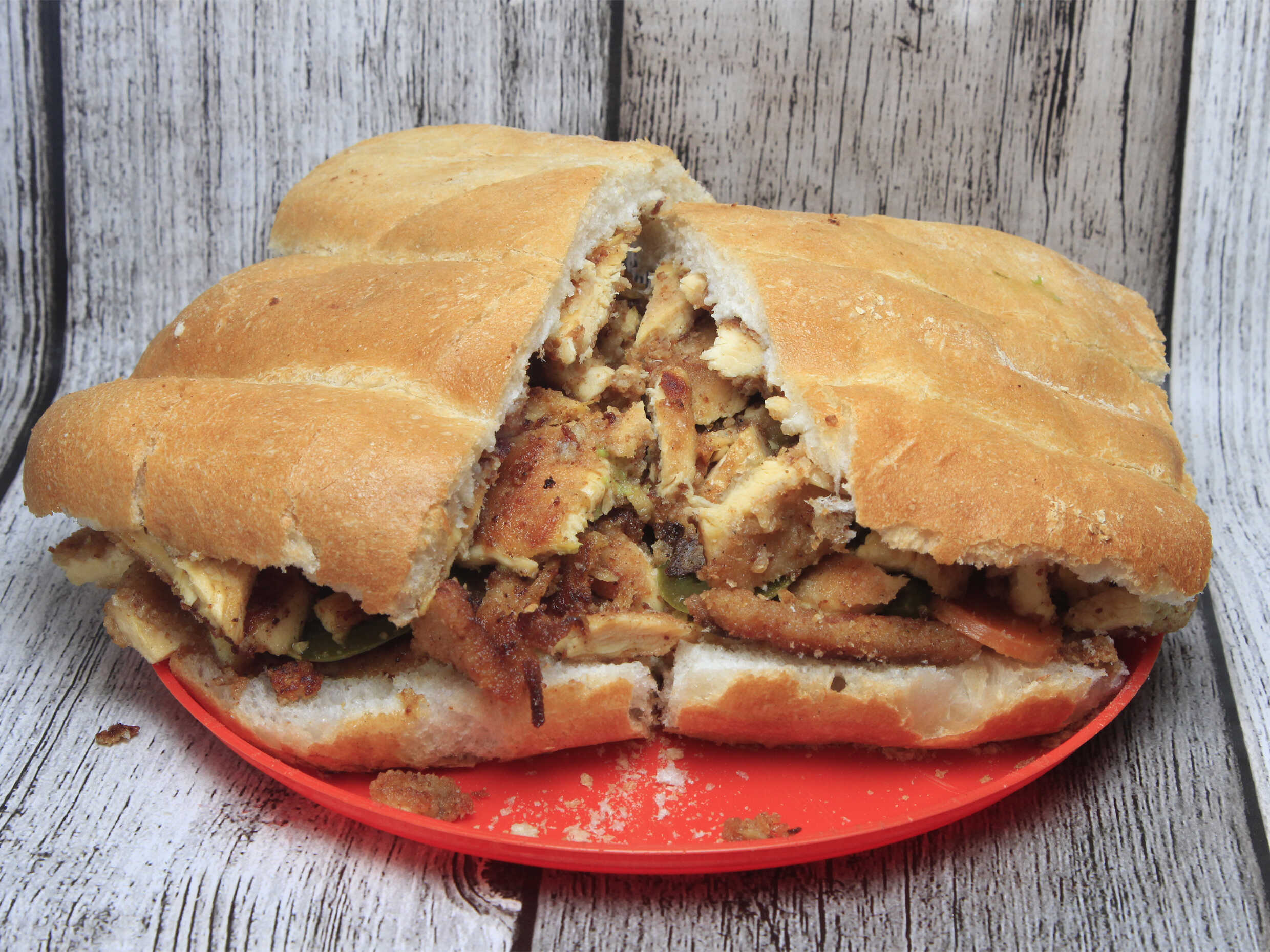 Torta de Pechuga Empanizada