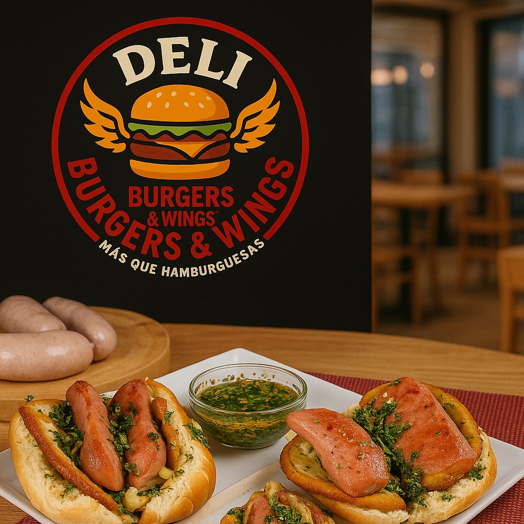 Choripán con Chimichurri Argentino