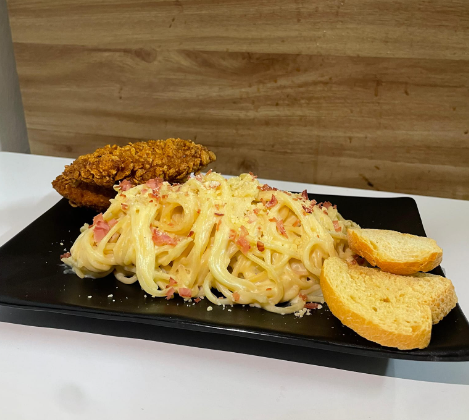 Orden de Pasta con  Champiñones