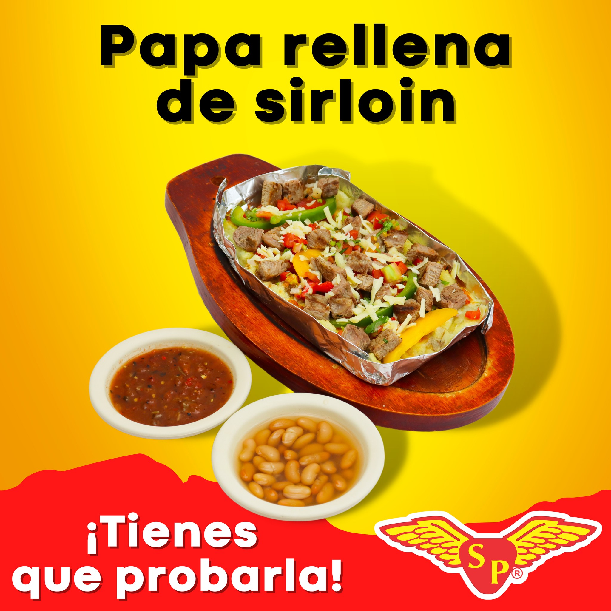 Papa Rellena de Sirloin