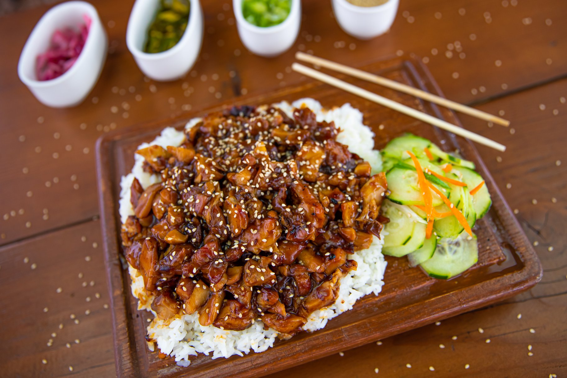 Teriyaki de Res Grande
