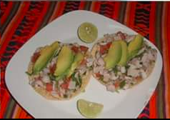 Tostada de Camarón