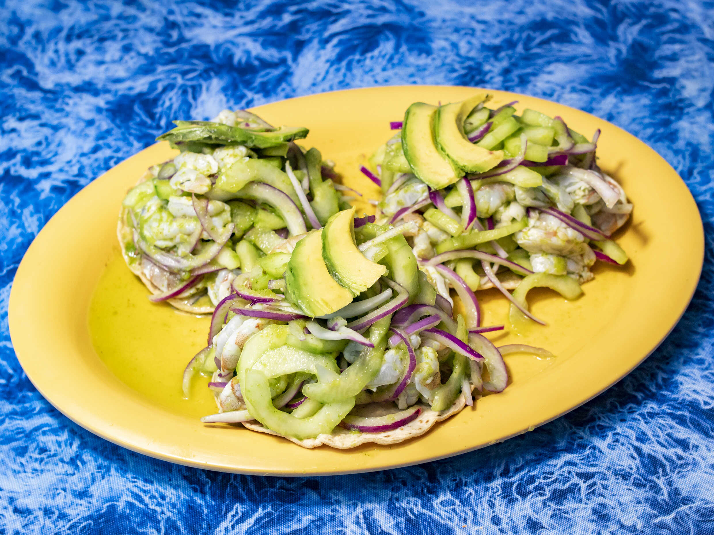 Tostada de Aguachile