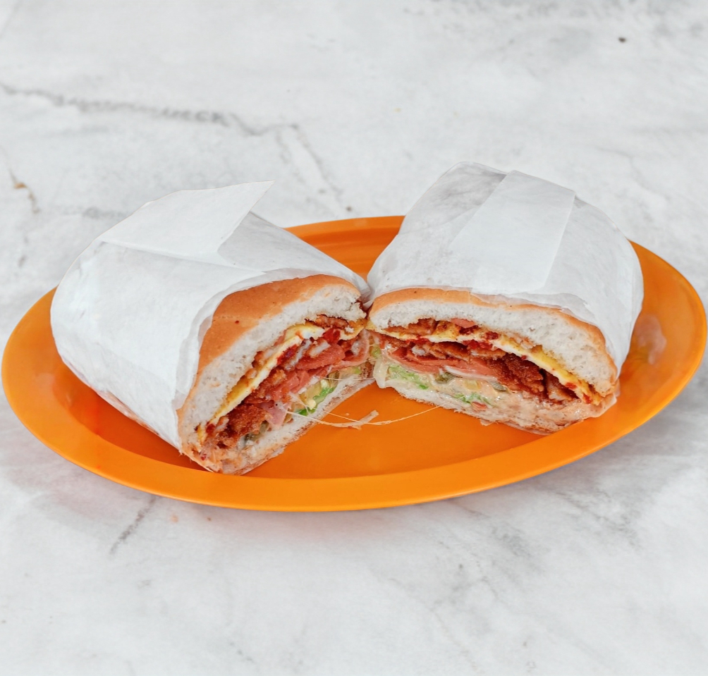 Torta La toxica Estilo CDMX