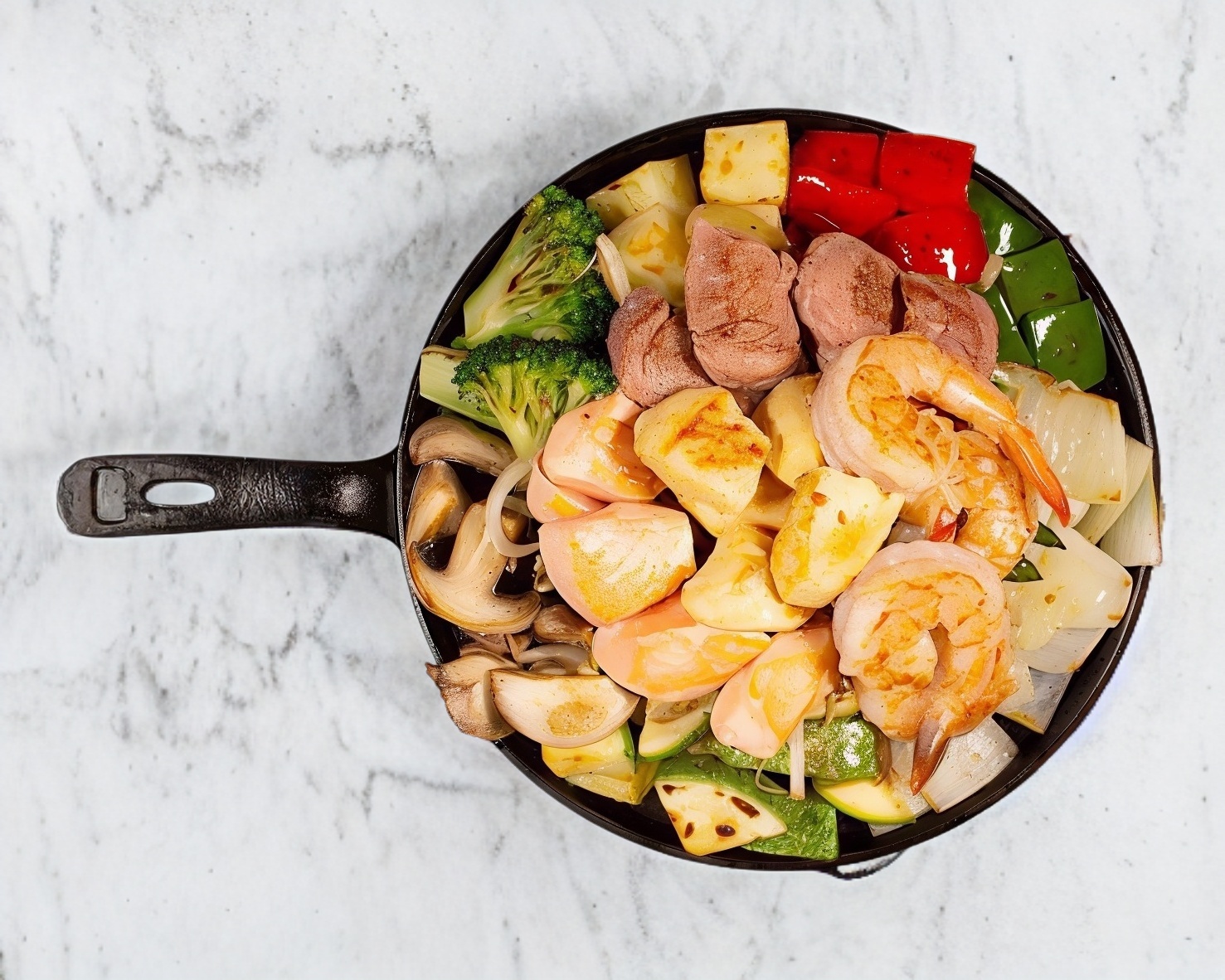 Teppanyaki Mixto