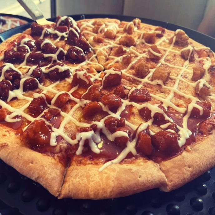 Pizza de Boneless BBQ