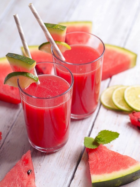 Smoothie de Sandía en Leche