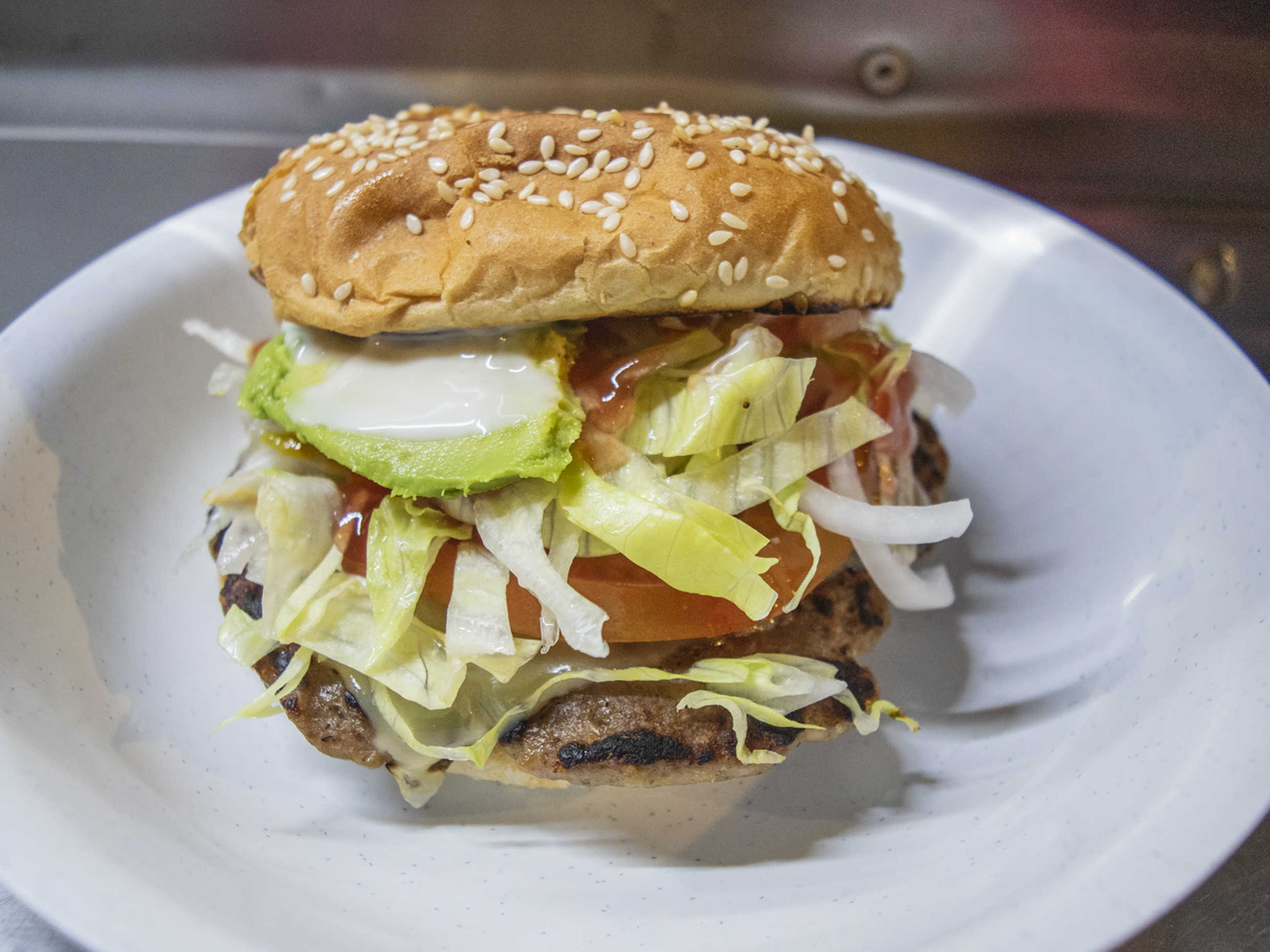 Hamburguesa Sencilla🍔