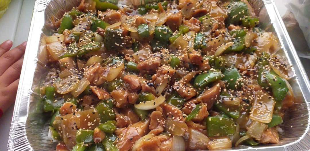 Charola Teriyaki