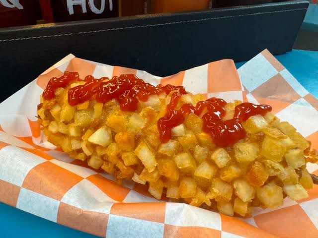 Banderilla Coreana Papas