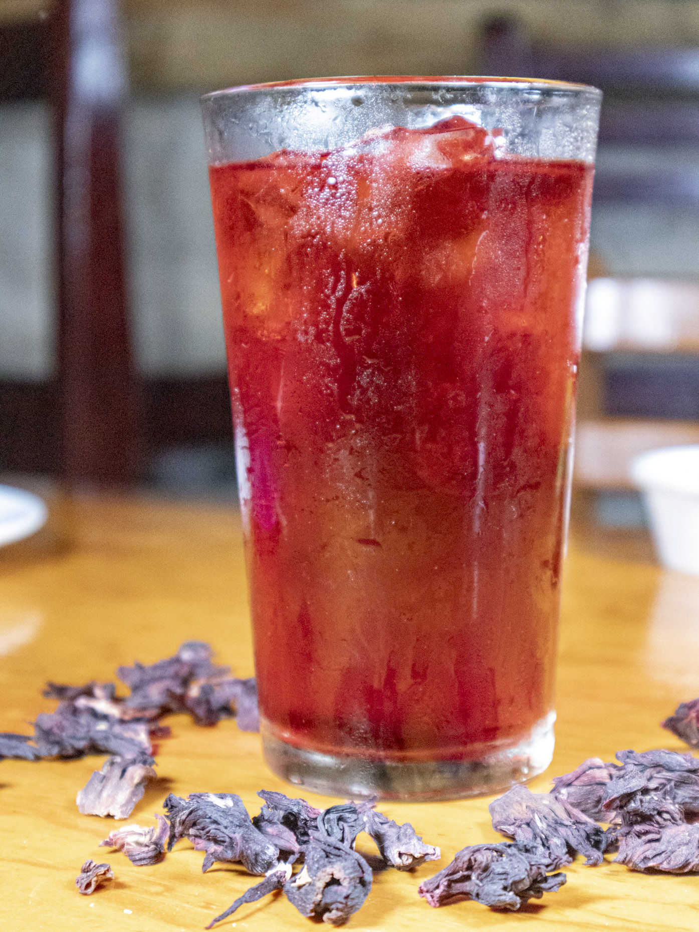 Agua Fresca Jamaica Vaso
