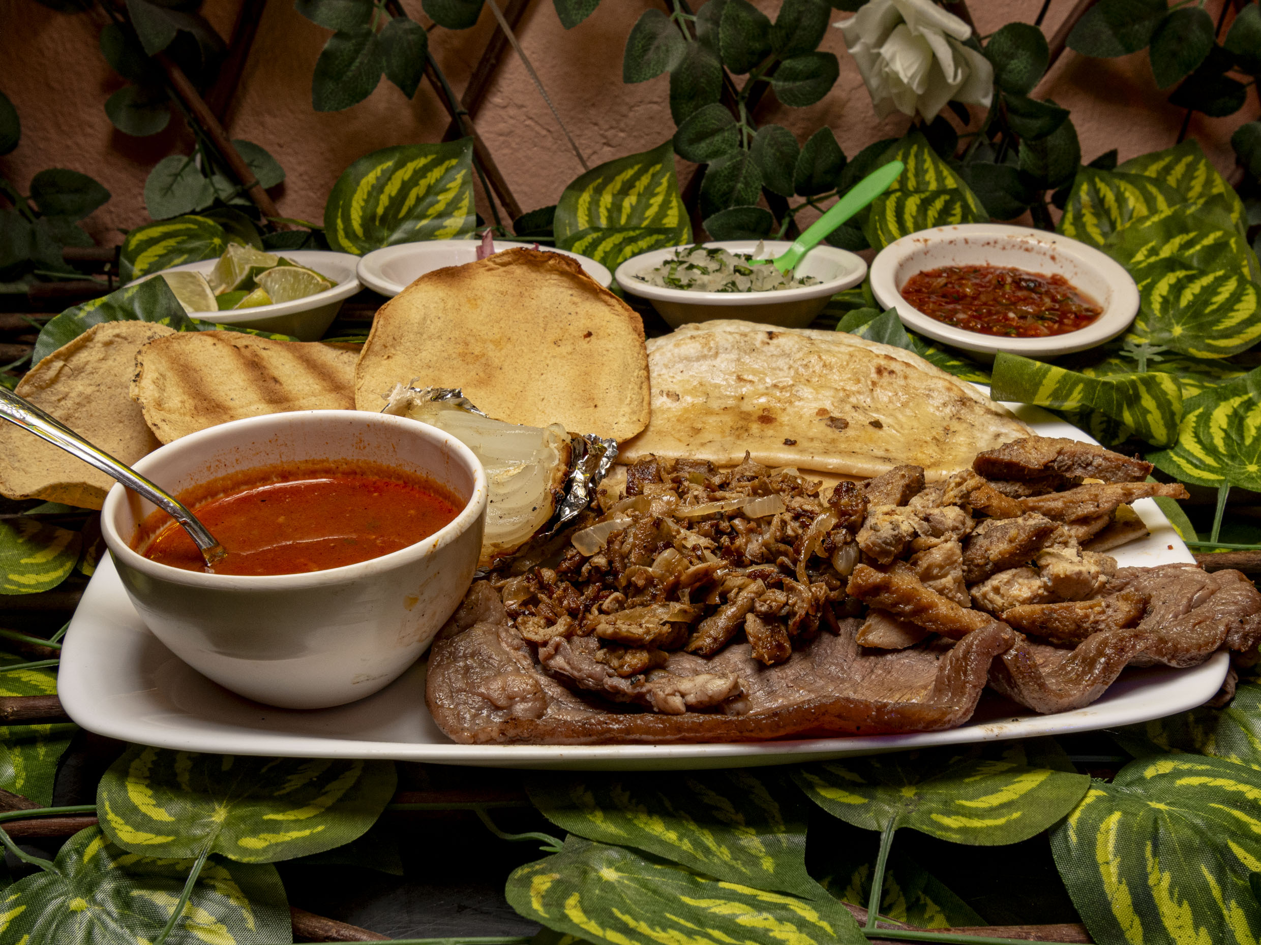 Parrillada Especial (picaña, Ubre y Tripa)