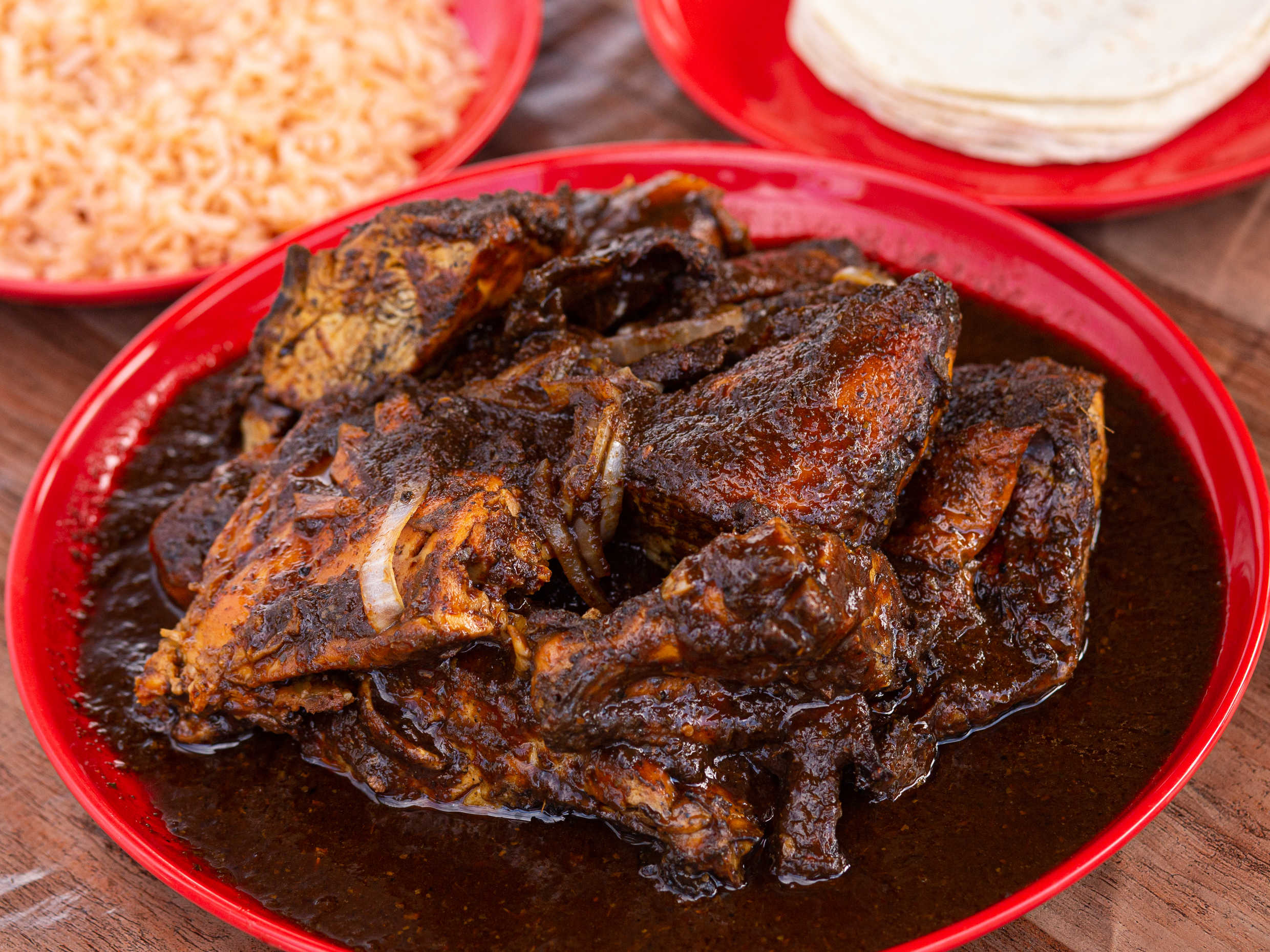 1/2 Pollo Enchipotlado