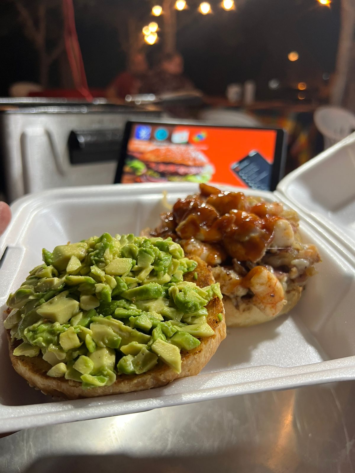 Hamburguesa de Camarón