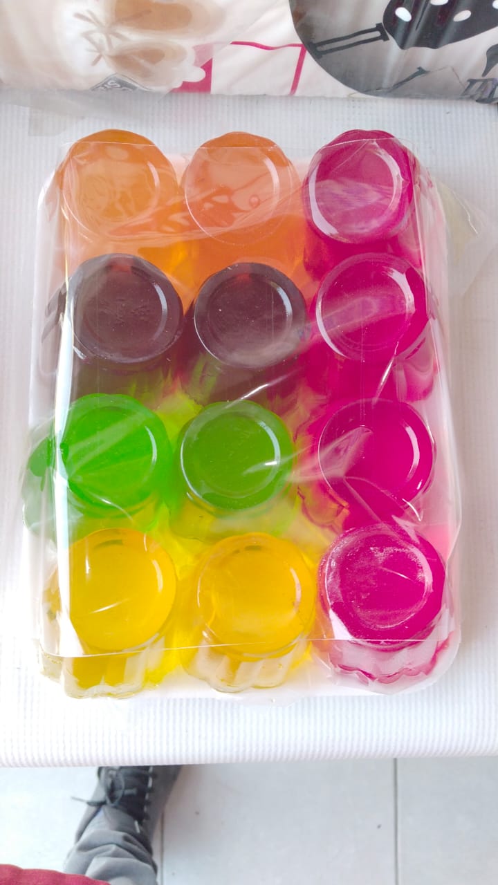 Gelatinas de Agua pa la calor
