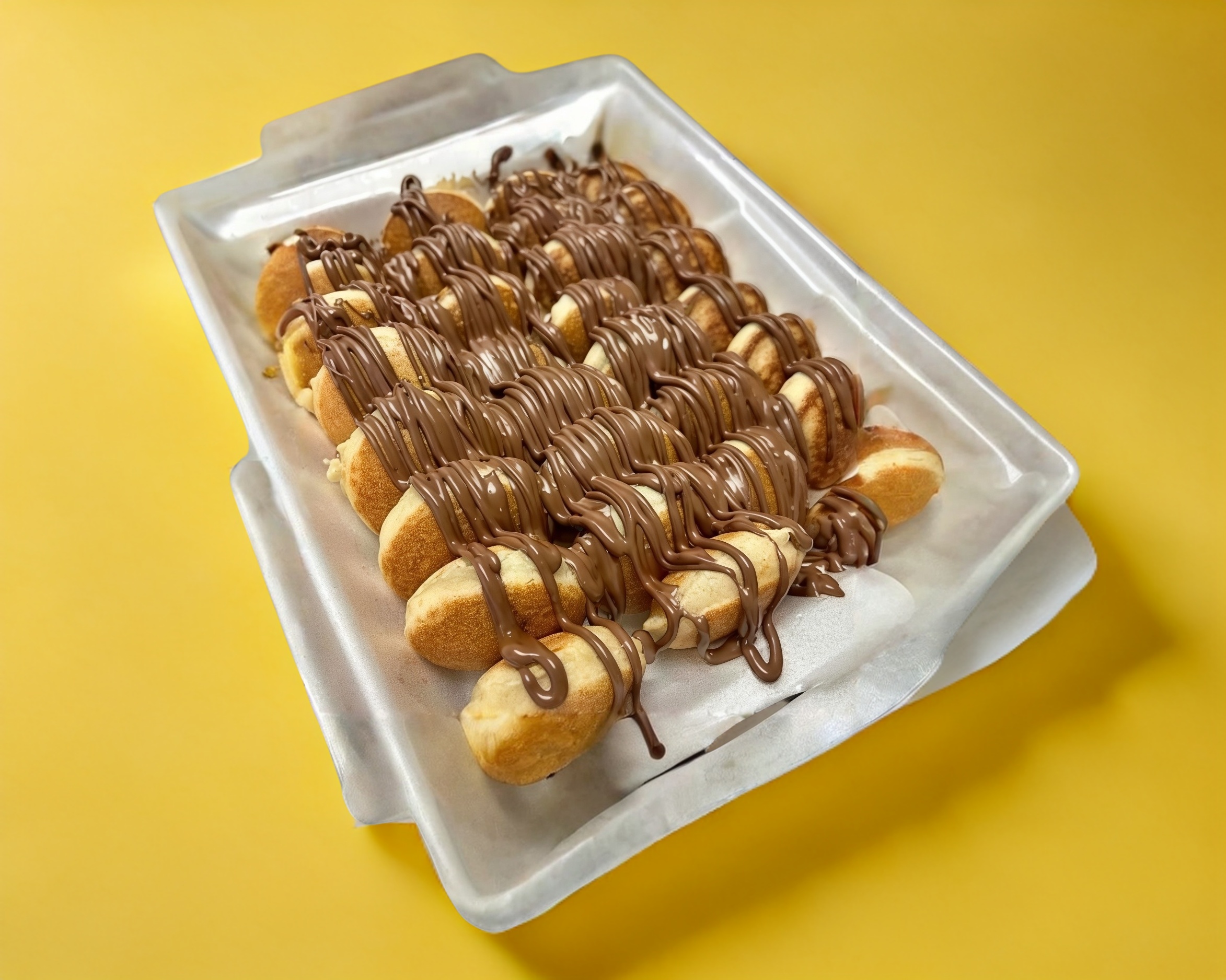 Mini Hotcakes con Mermelada Fresa 24 pzas