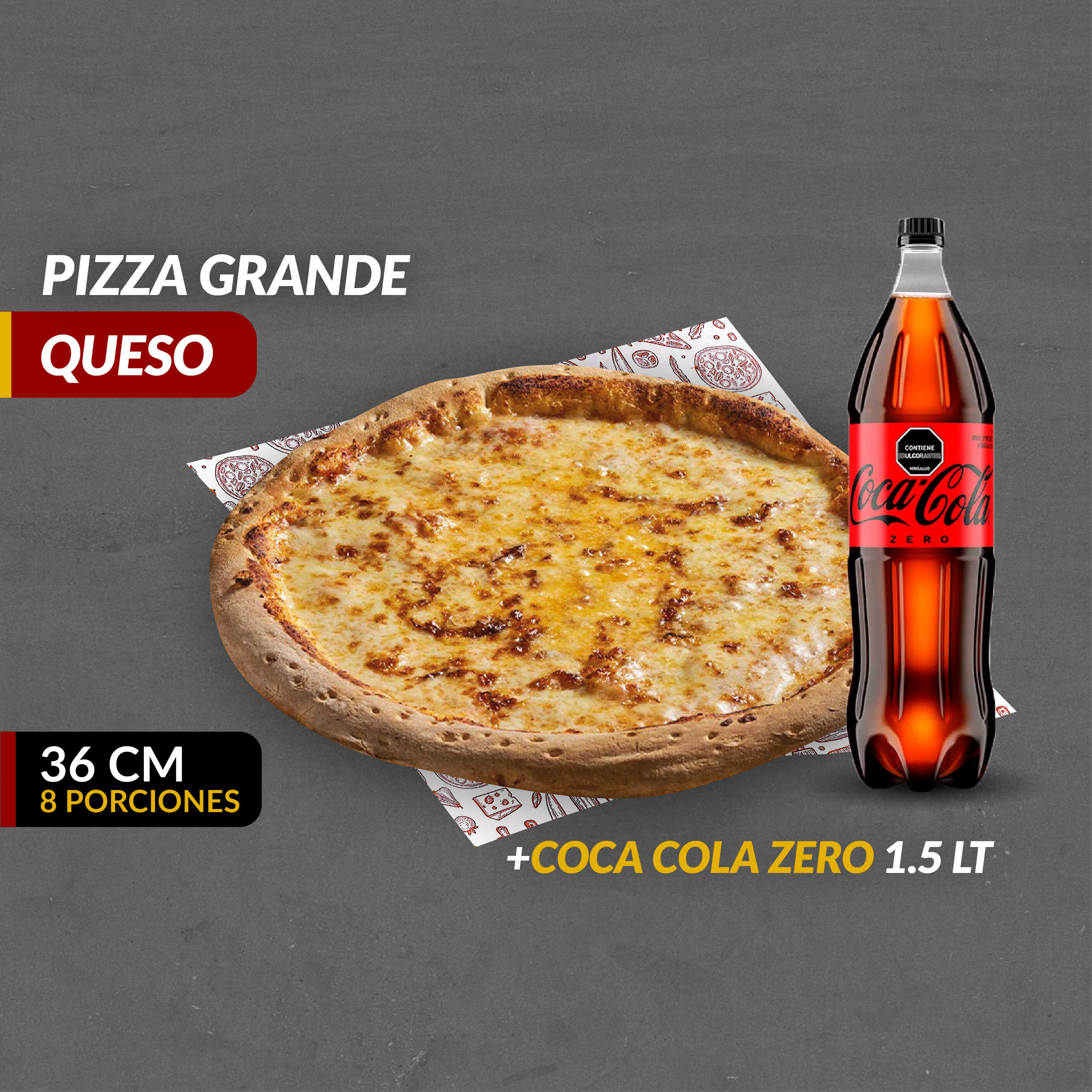 Pizza XGrande Queso
