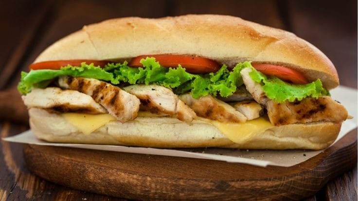 CHAPATA DE POLLO + VASO DE AGUA