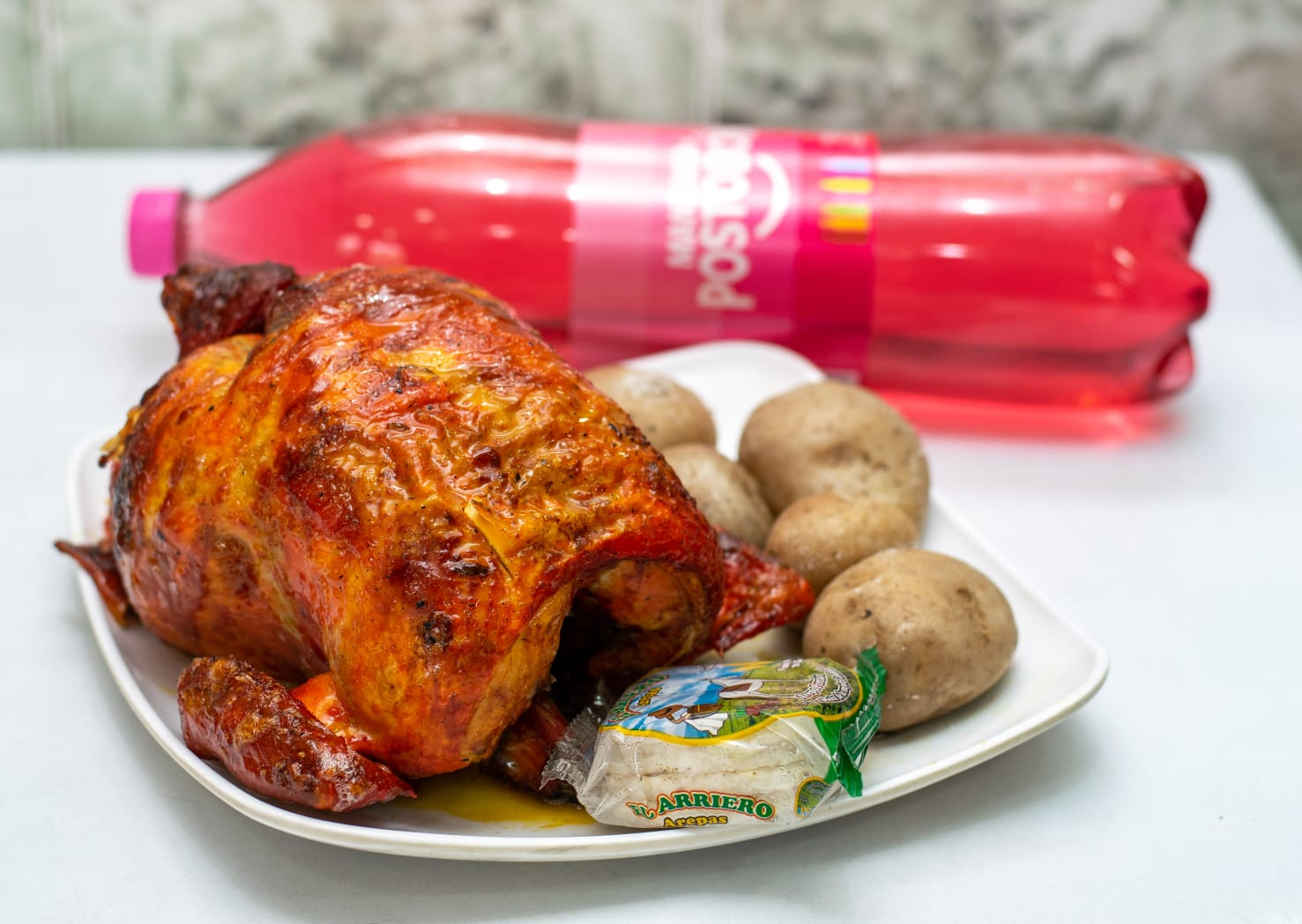 Combo Pollo Asado + Gaseosa 1 Lt