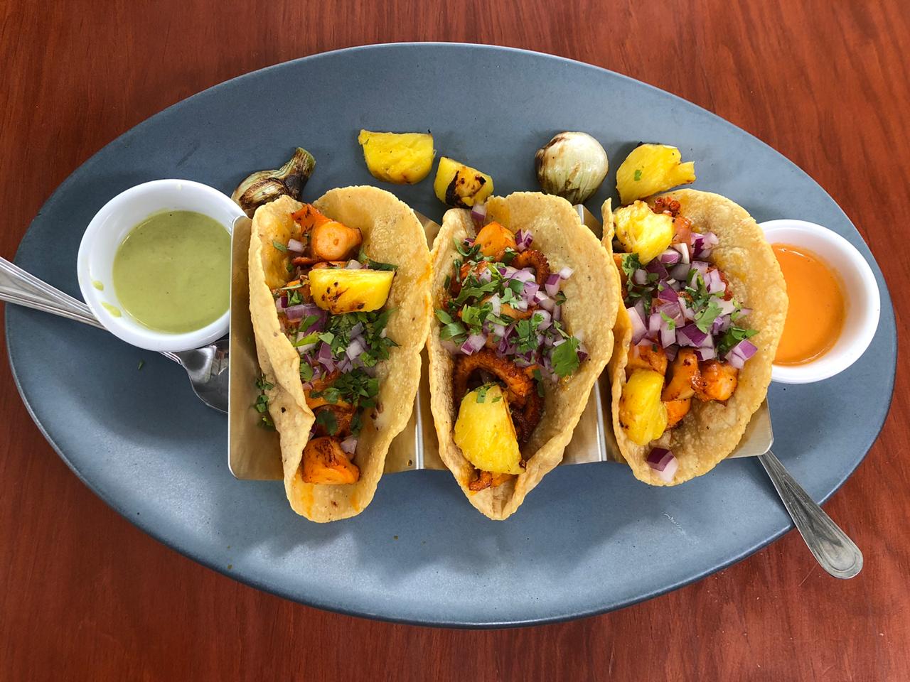 Tacos de Pulpo al Pastor