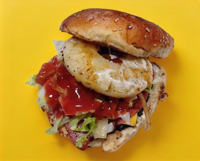 Hamburguesa Hawaiana