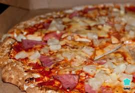 Pizza con Jamón