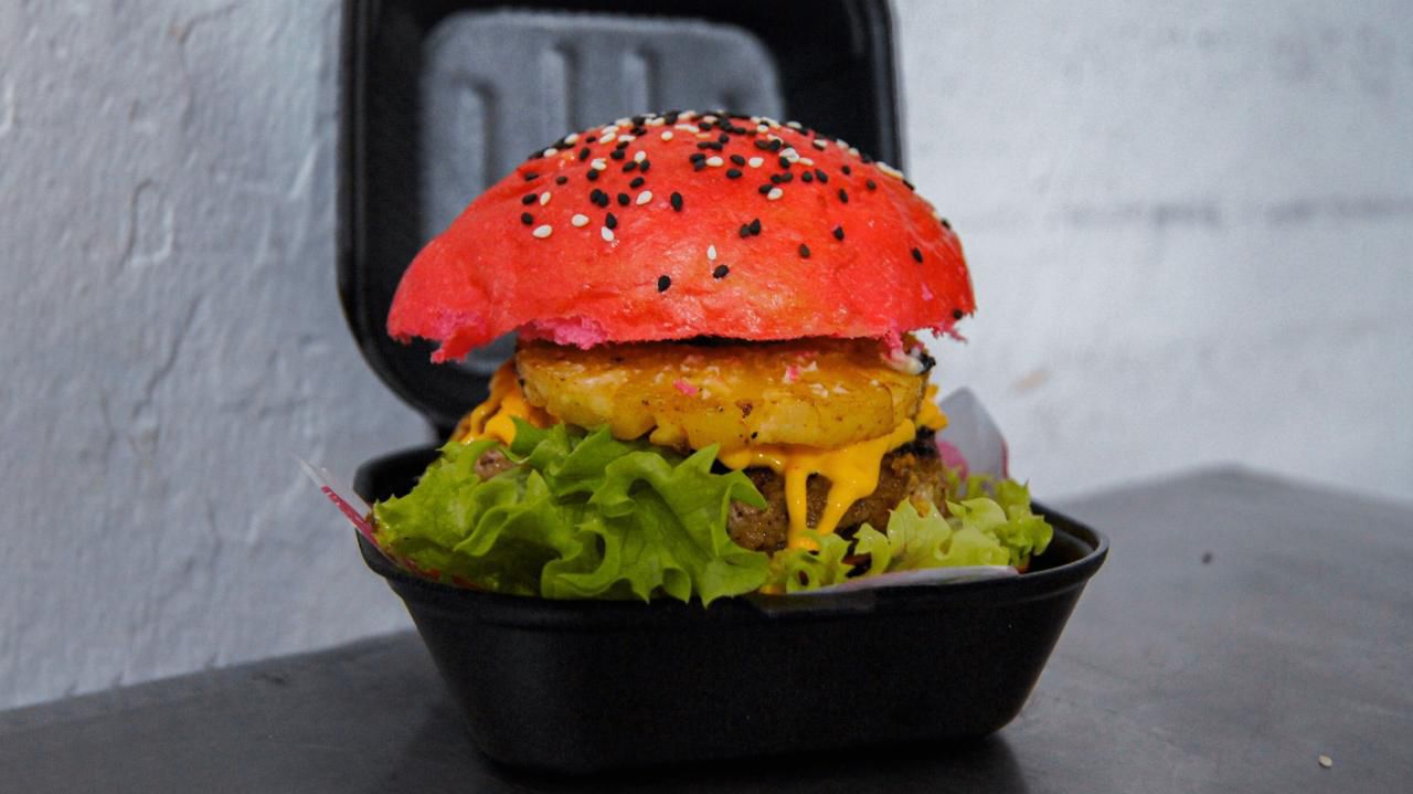 Hamburguesa Hawaiana