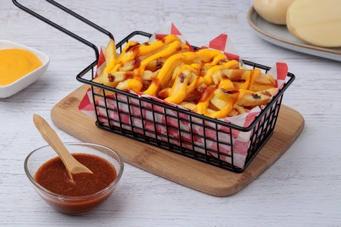Papas a la Francesa con Limón y pimienta en polvo
