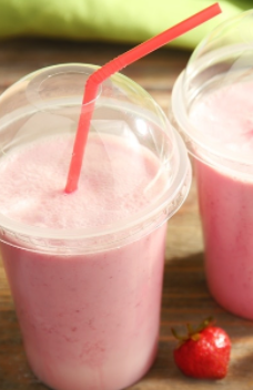 Licuado de fresa