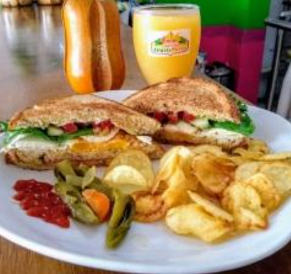 Combo-Sándwich CLASICO + Papas Fritas