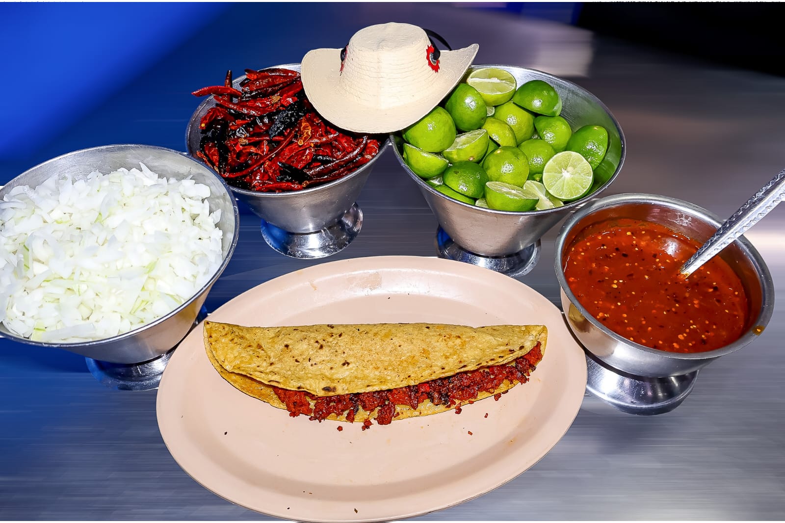 Quesadilla de Chicharrón Prensado