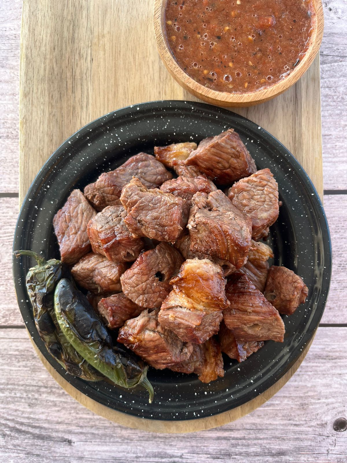 1/2 kg de Carne Asada en Brocheta