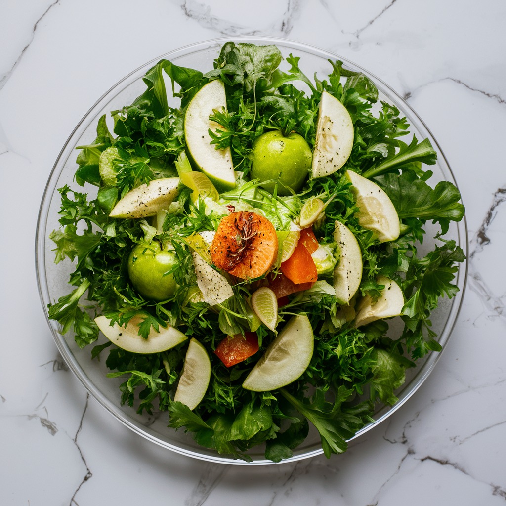 Ensalada de Manzana Verde