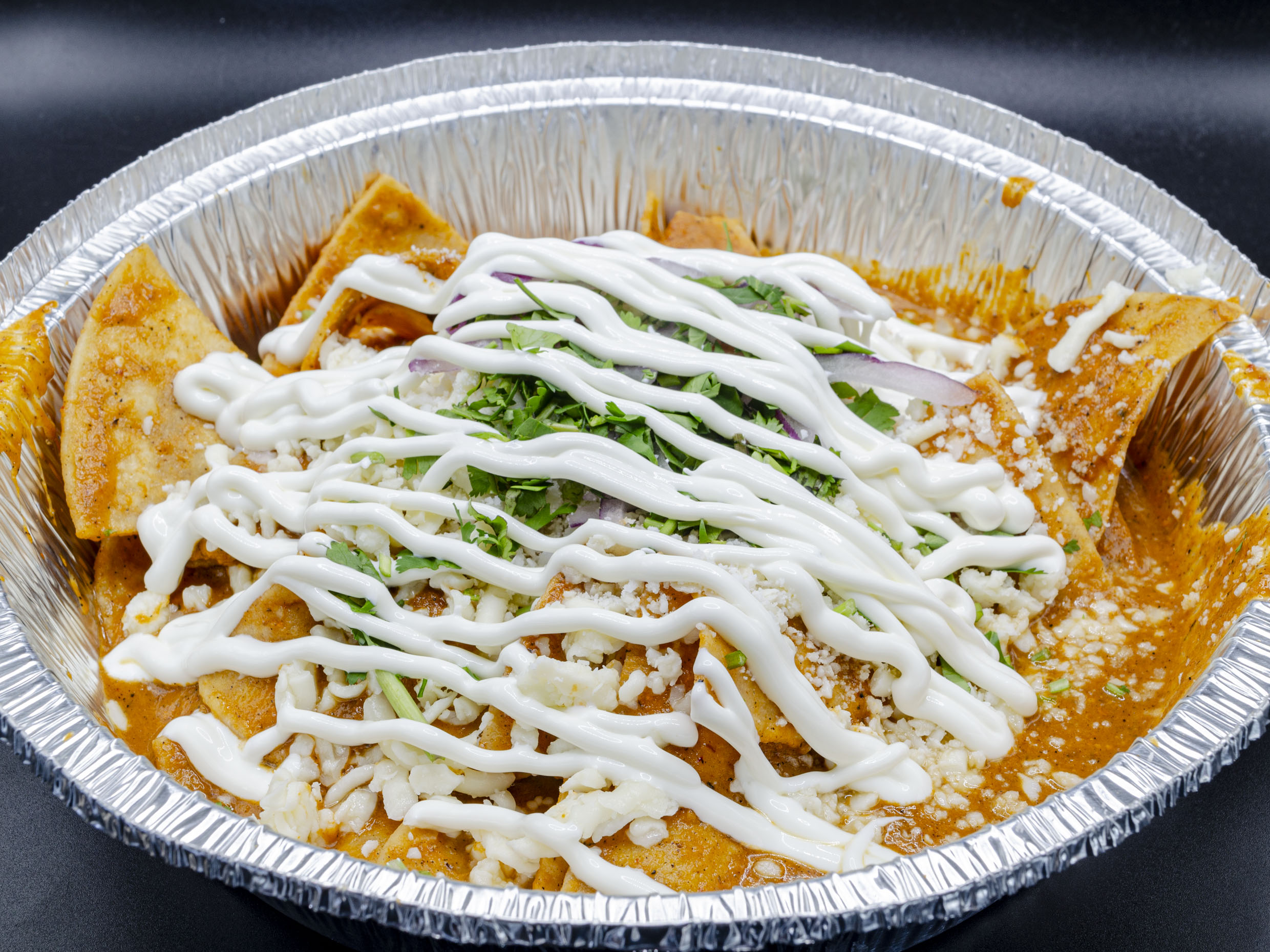 Chilaquiles en Salsa de Chipotle
