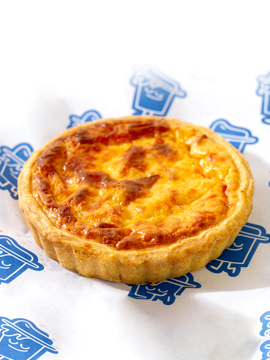Quiche de Jamón y Queso