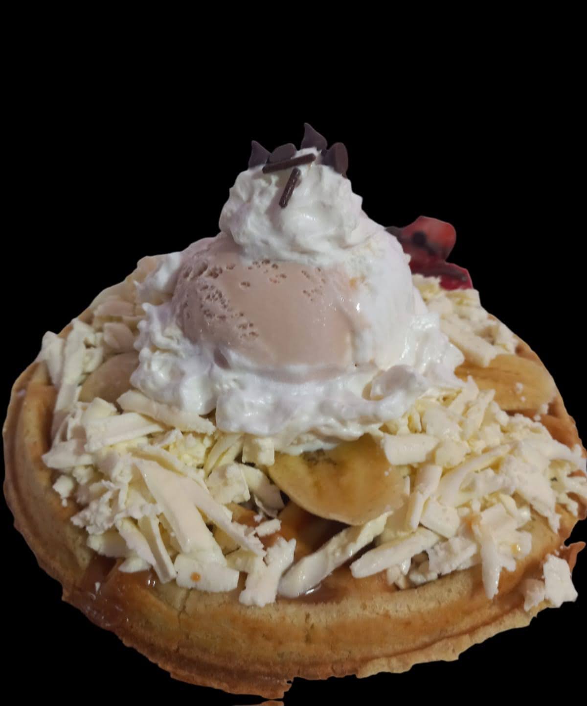 Waffle Arequipe Queso