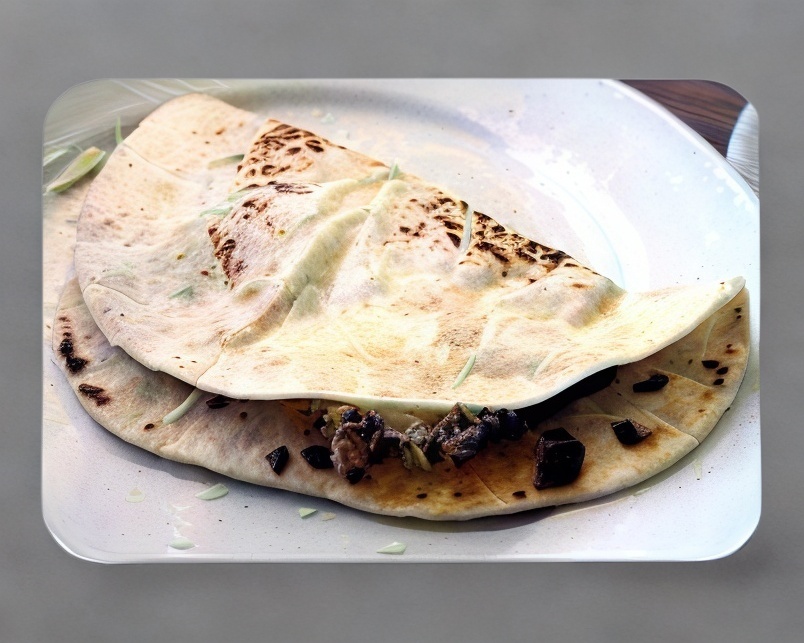Baleada con Huevo.