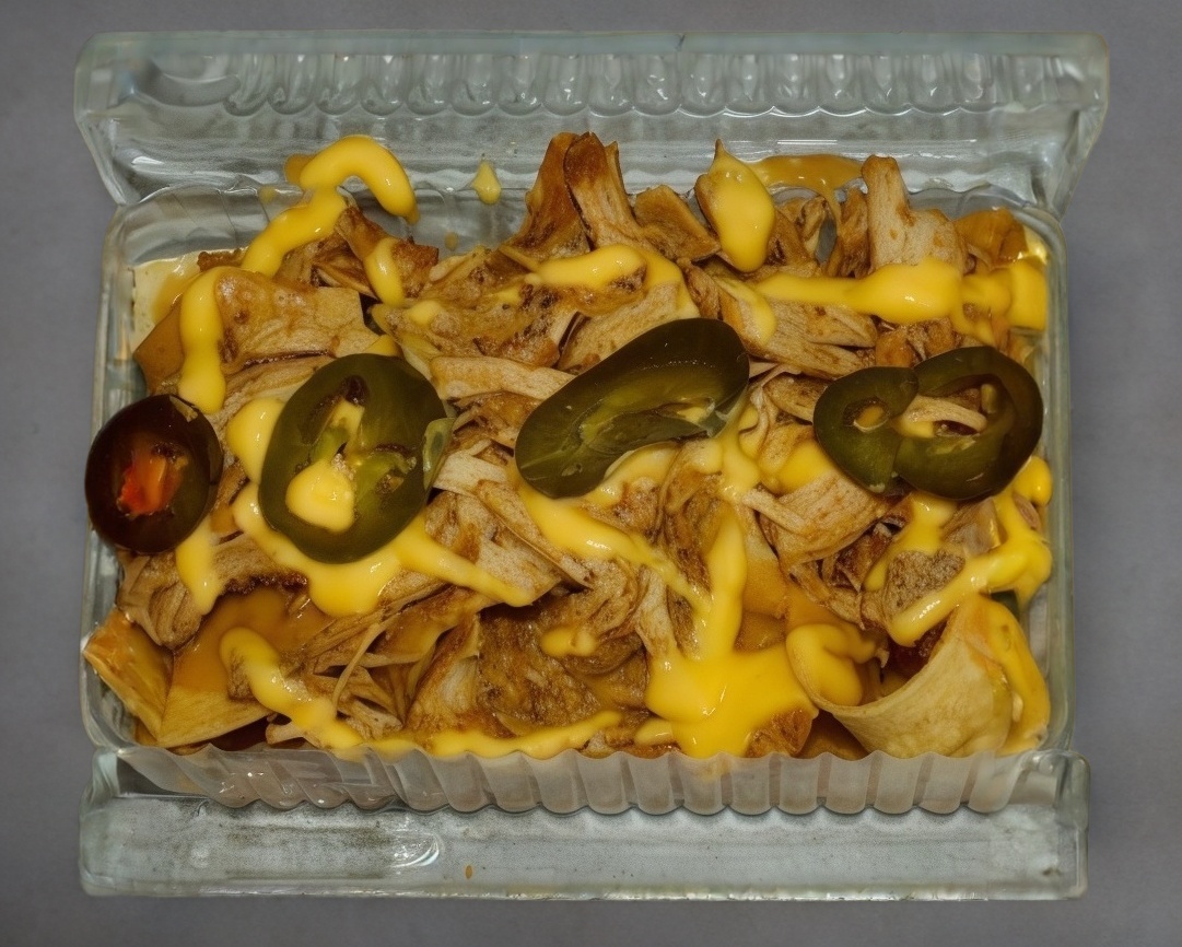 Nachos con Cochinita.