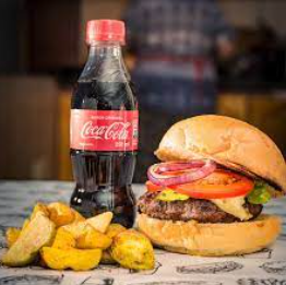 Hamburguesa Sencilla +PAPA+Gaseosa 250ml