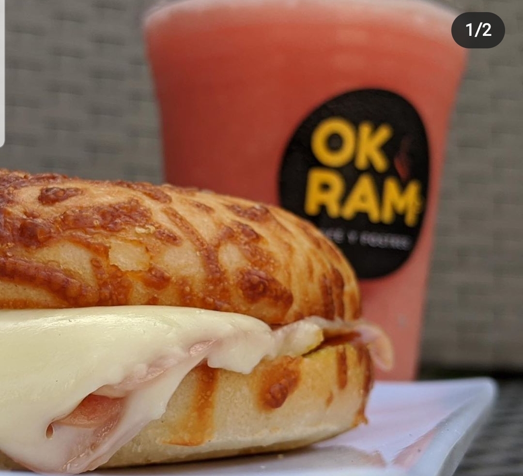 Bagel Jamón y Queso