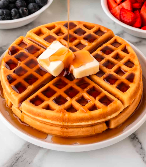 Waffles sencillos