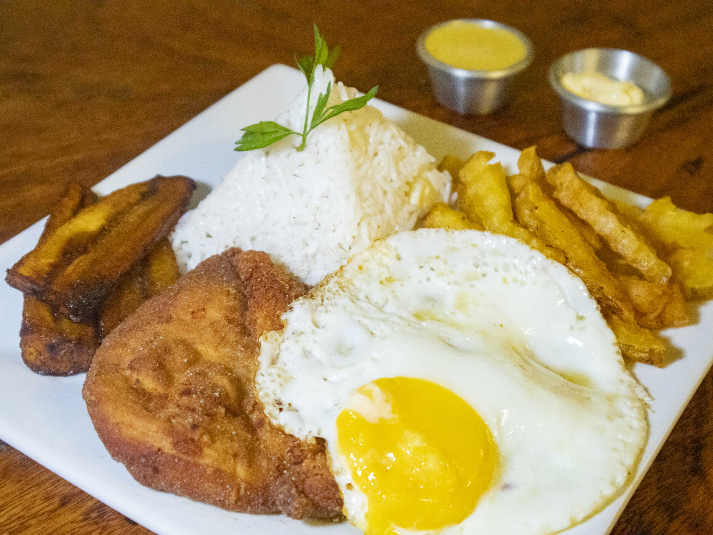 Milanesa a lo Pobre