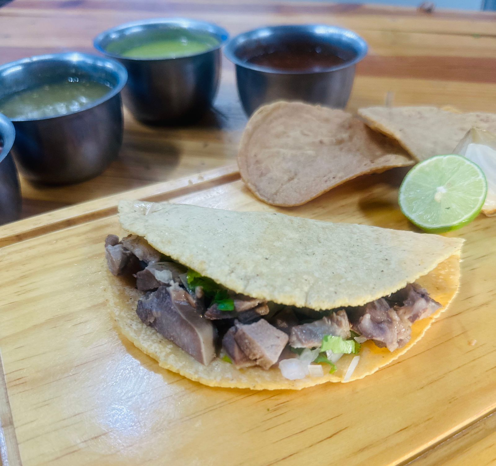 Taco Grande de Lengua