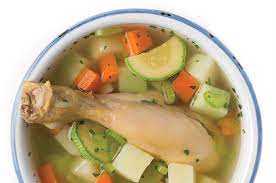 Caldo con Pierna