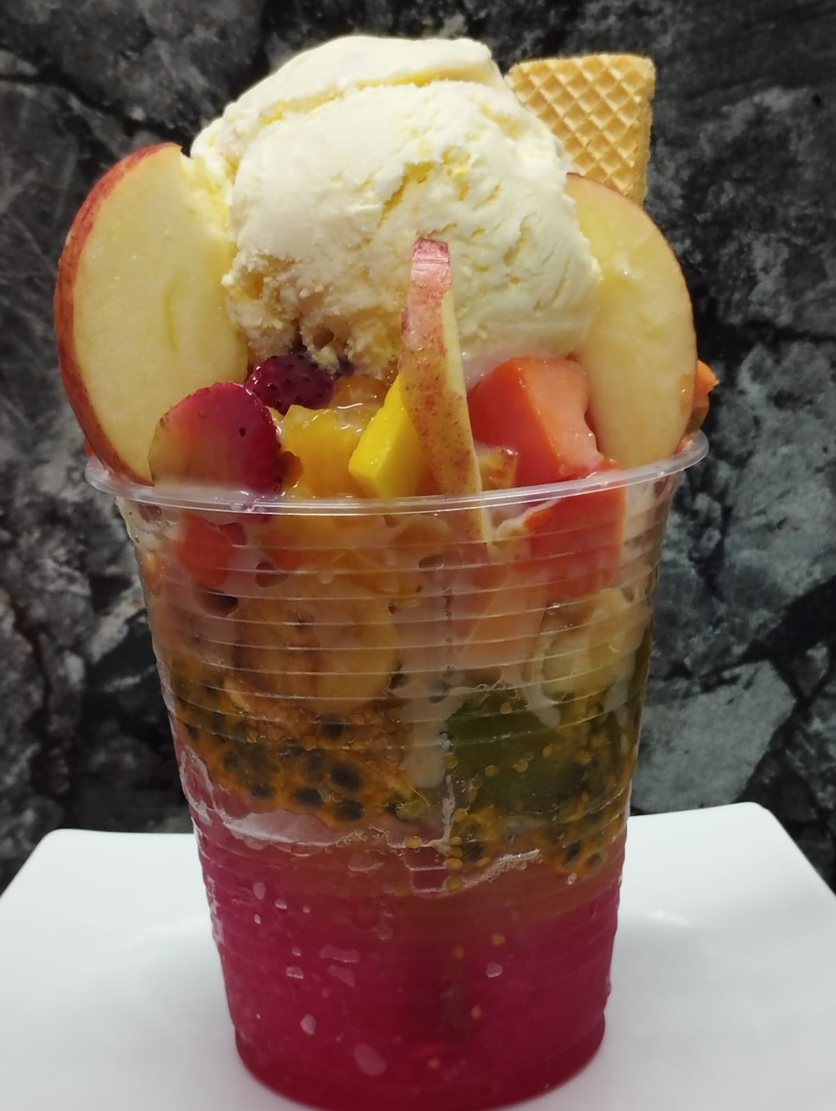 Cholado con Helado Vaso 13 oz
