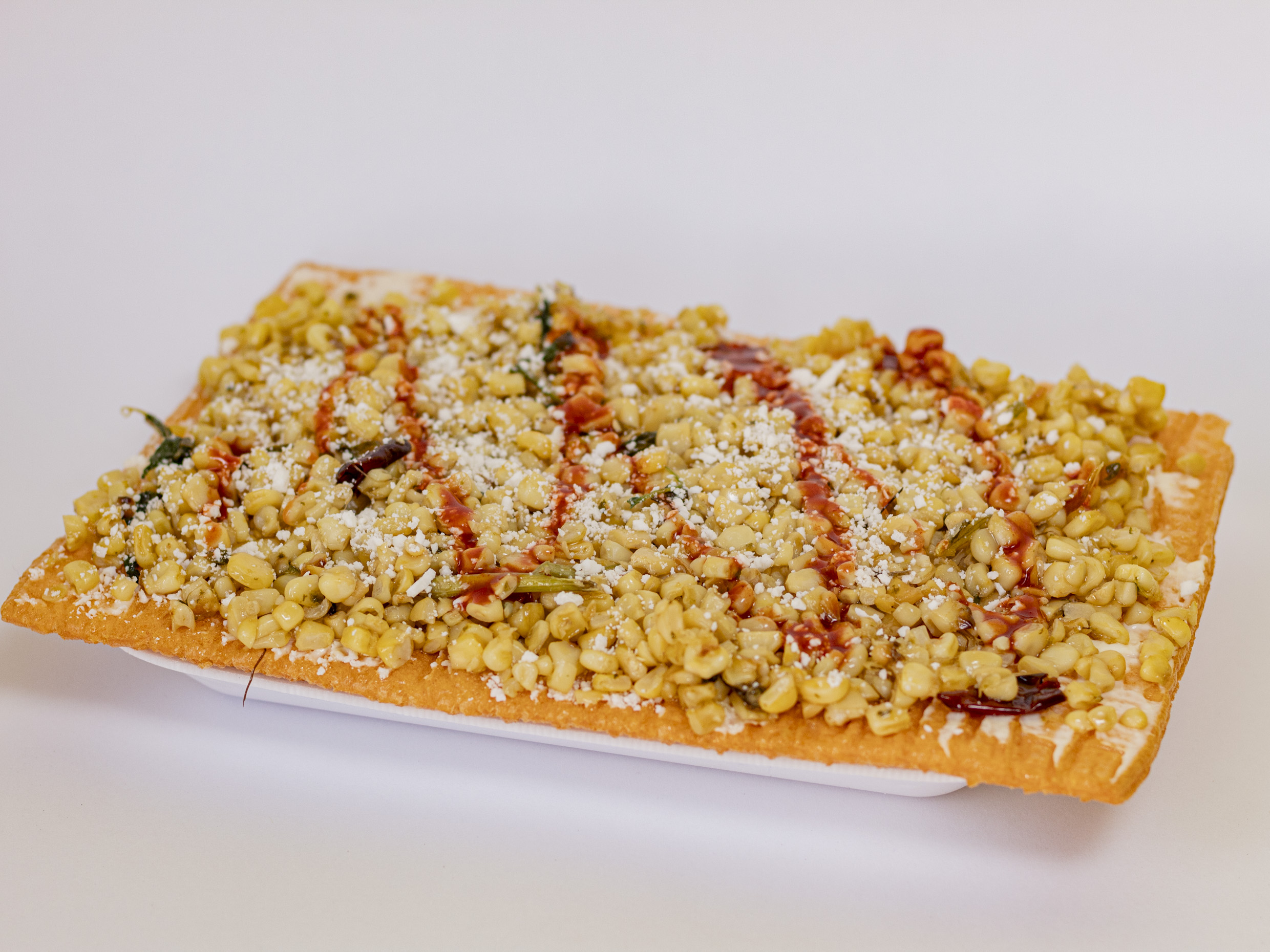 Chicharrón con Esquite